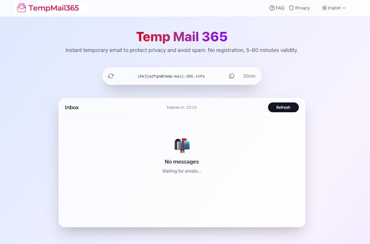 Temp Mail 365