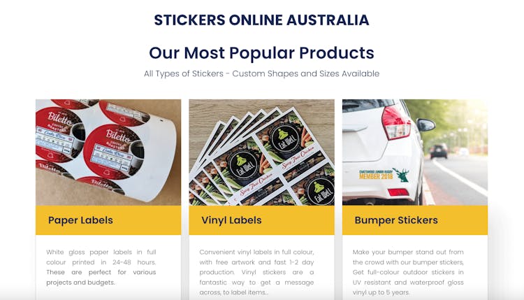 E Stickers