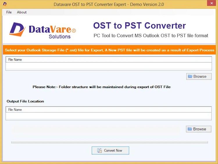 DataVare OST to PST Converter Expert