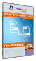 DataVare NSF to PST Converter Expert