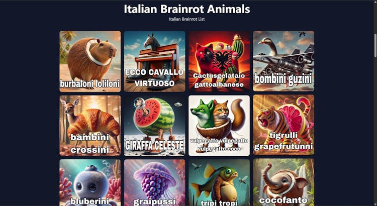 Italian Brainrot Generator