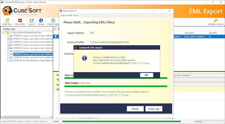 BitData Migration EML Converter