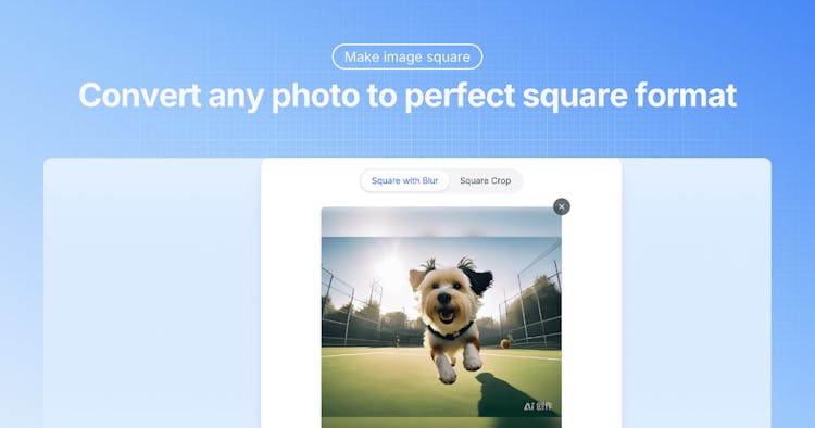 Make image square