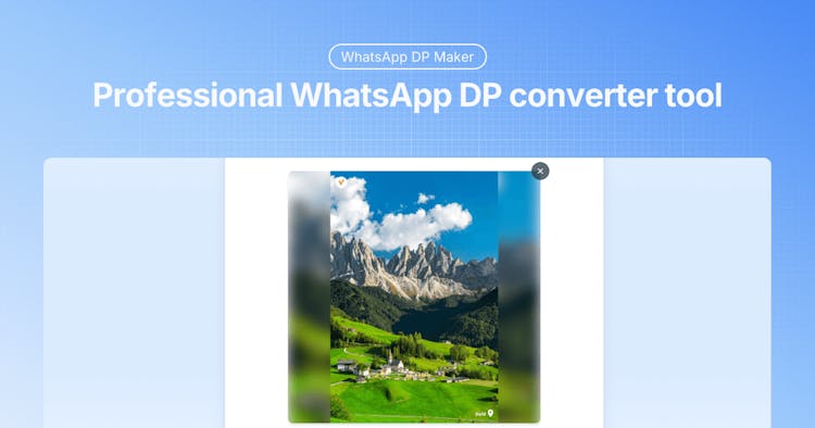 WhatsApp DP Maker