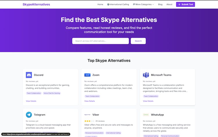 SkypeAlternatives
