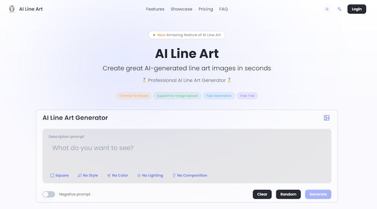 AI Line Art