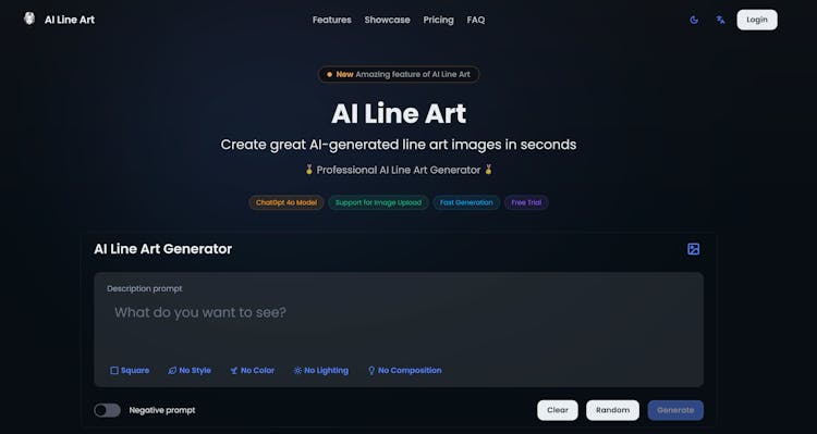 AI Line Art