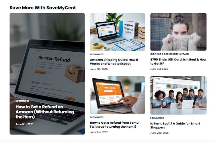 SaveMyCent