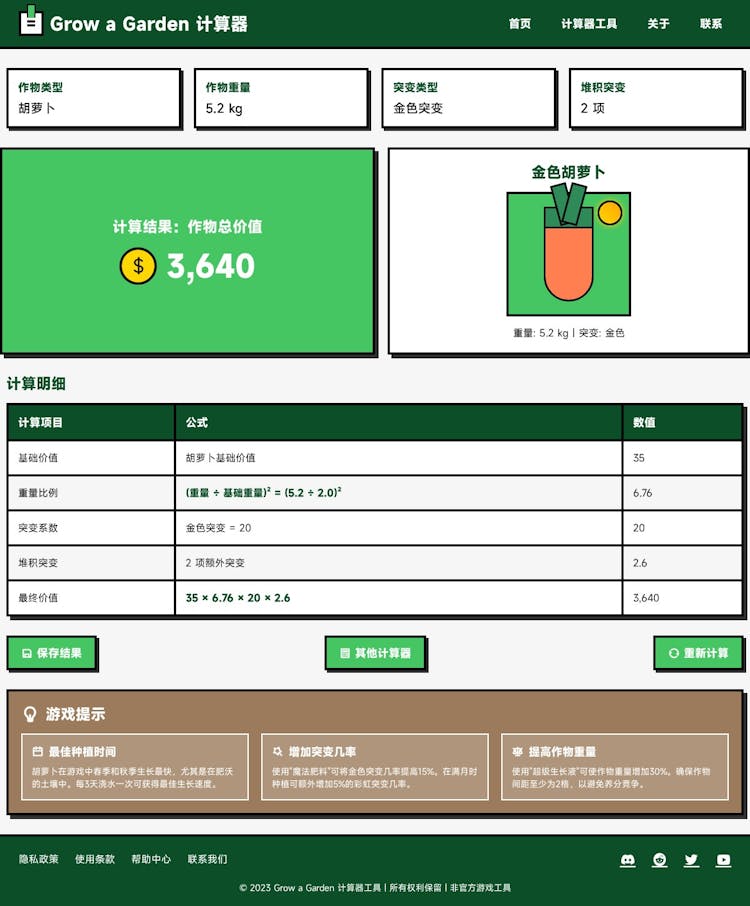 growagardencalculatorapp