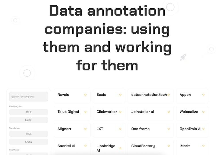 Data annotation
