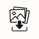 Select multiple images from any website & download them all.