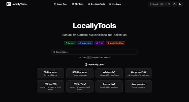 LocallyTools