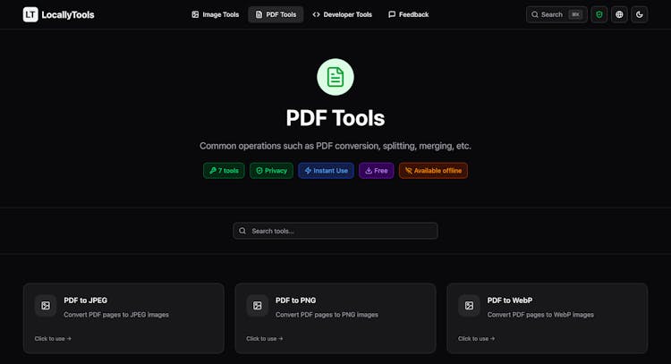 LocallyTools