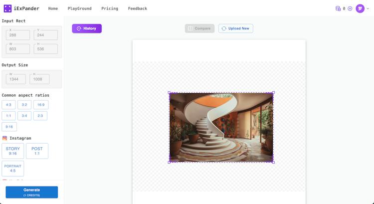 image expander