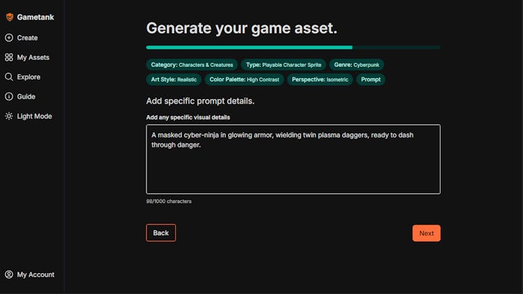 Gametank