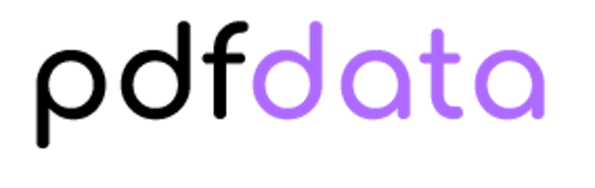 PDFData - Extract Data from PDFs into Excel logo