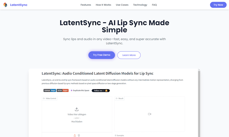 LatentSync AI