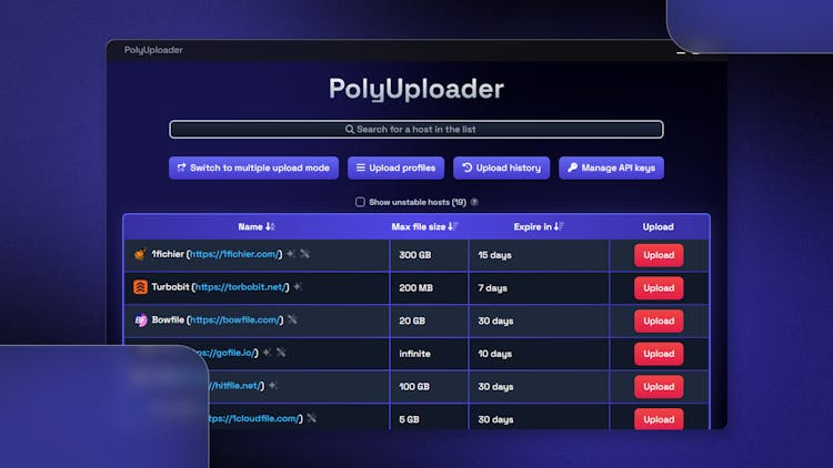 PolyUploader