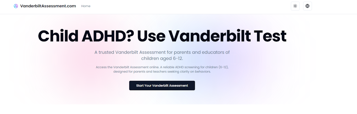Online Vanderbilt Assessment Scale | ADHD Screening Tool logo