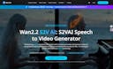 Wan2.2 S2V AI: S2VAI Speech to Video Generator!!
