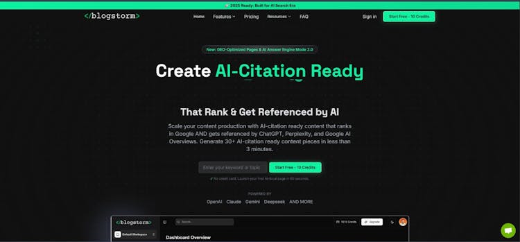 Blogstorm.ai