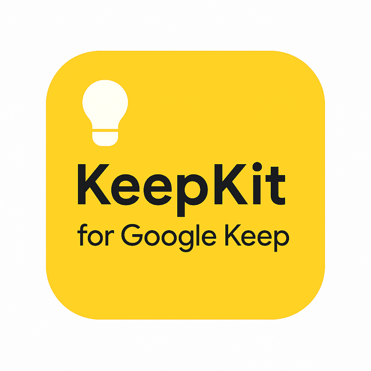 KeepKit: Enhanced Google Keep Experience logo