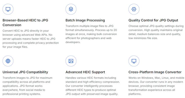 Free HEIC to JPG Converter
