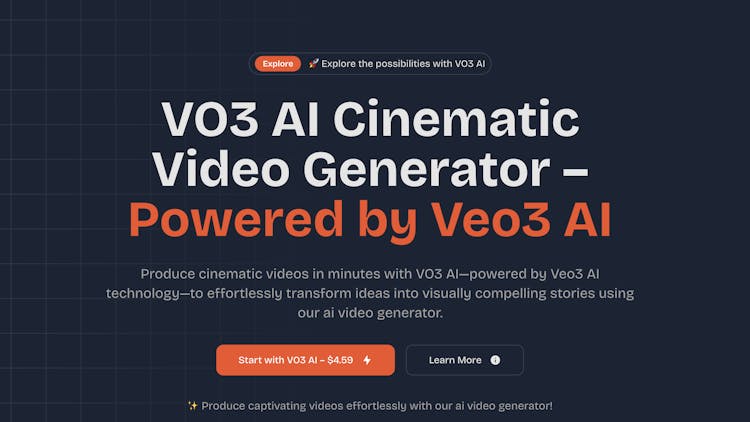 VO3 AI Video Generator