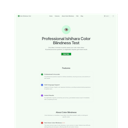Accurately detect color vision abnormalities!