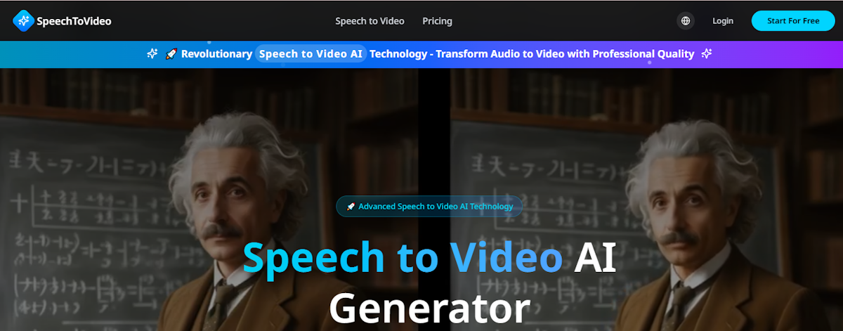 Speech to Video AI Generator logo