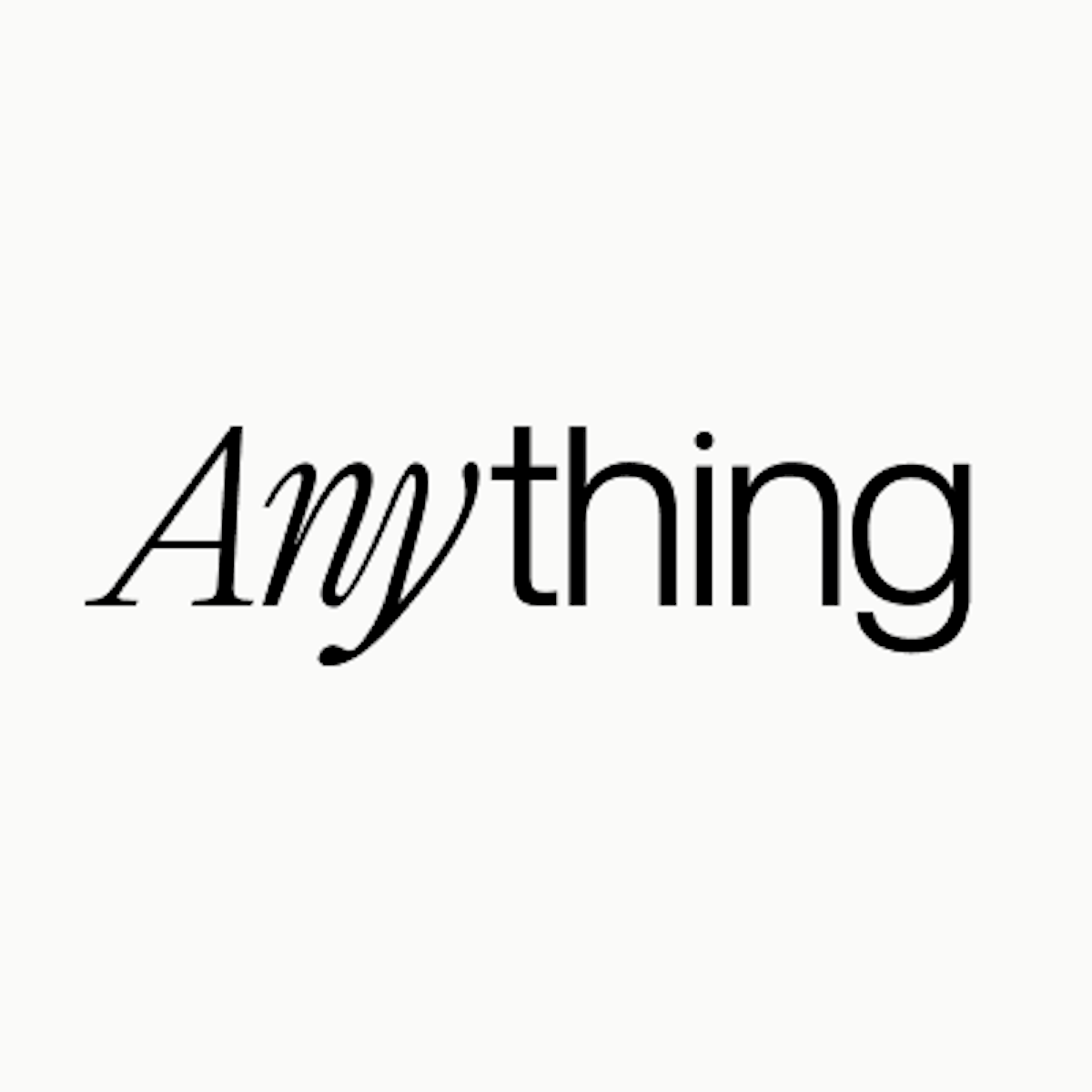 Anything logo