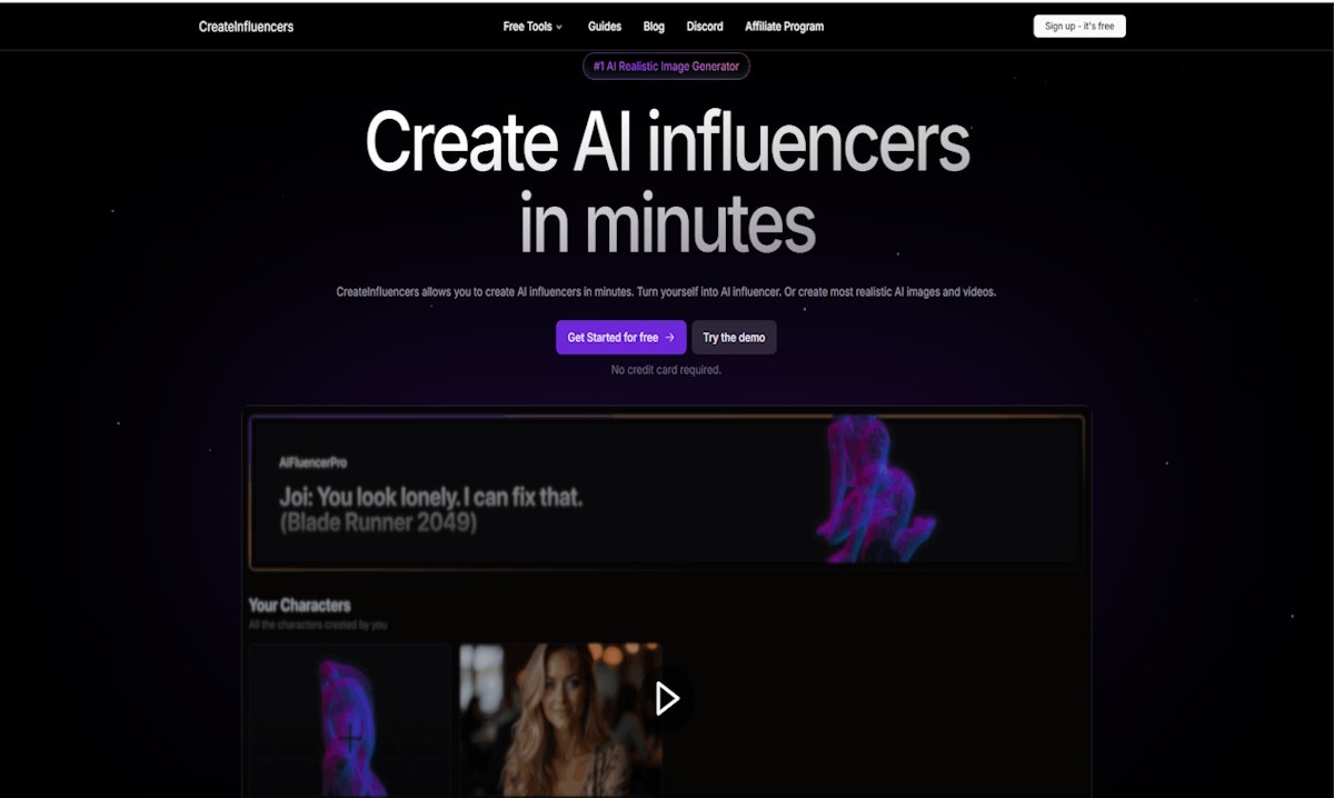 CreateInfluencers  logo