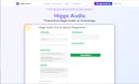 Higgs Audio
