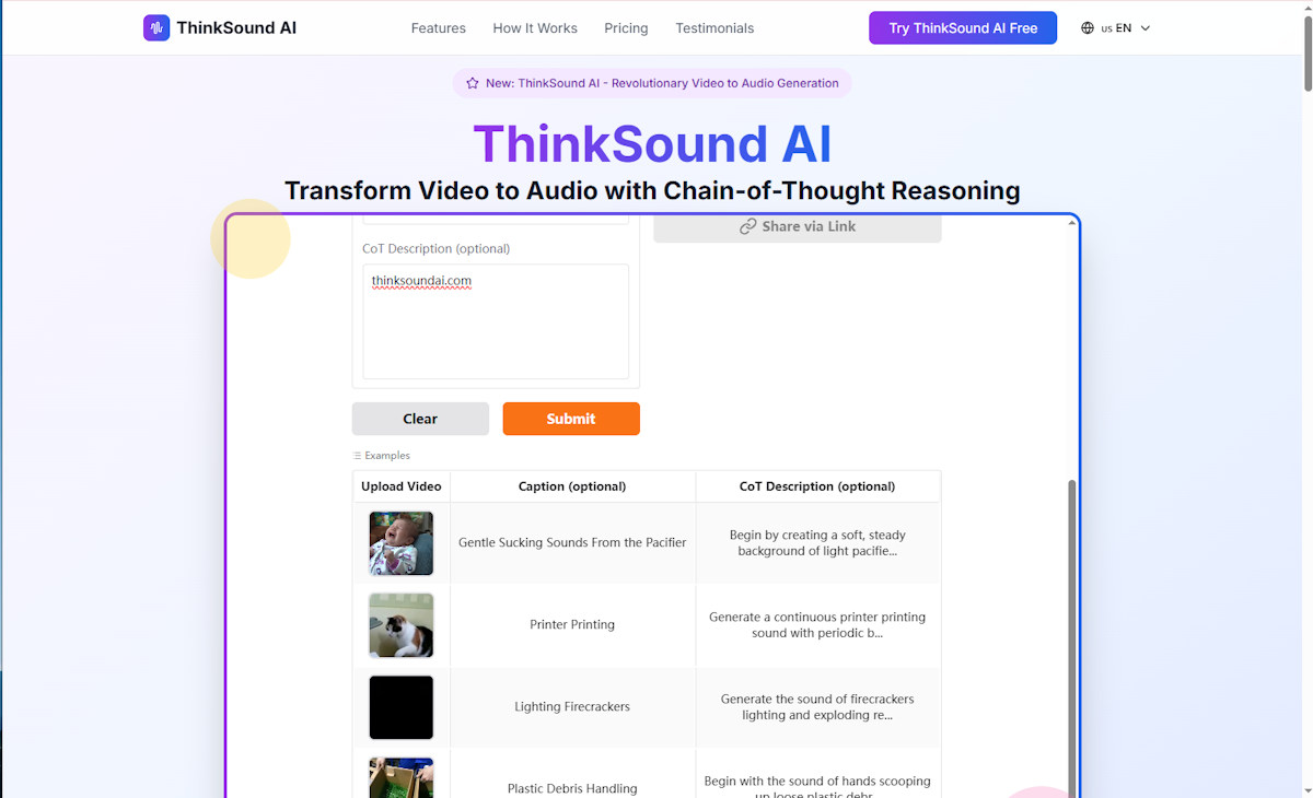 ThinkSound AI logo