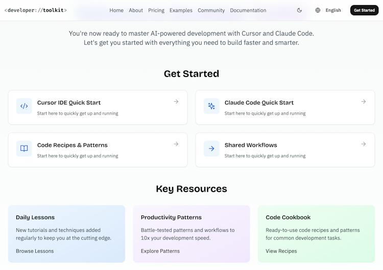 Developer Toolkit