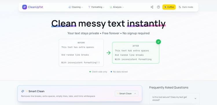 Cleanuptxt