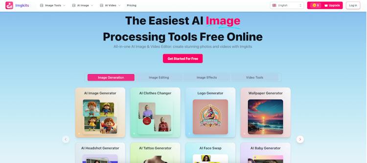 imgkits — All-in-one AI Image & Video Editor