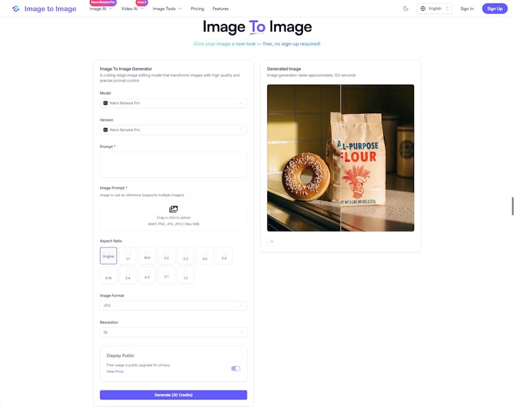 Image to Image AI Tech