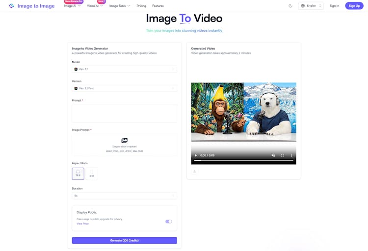 Image to Image AI Tech