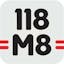 118M8