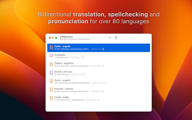 Dictionaries