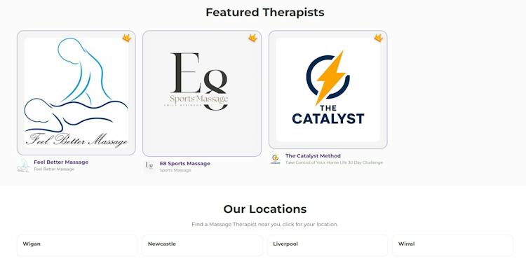 Find a Massage Therapist UK