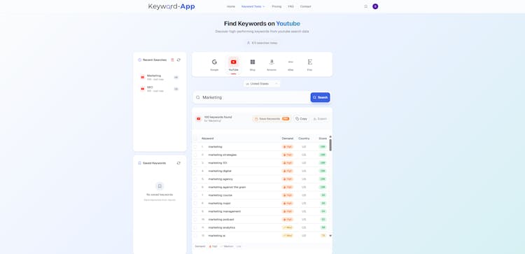 keyword-app