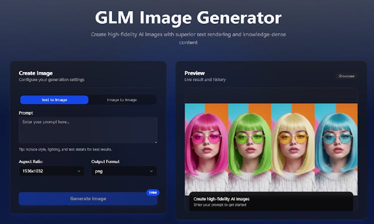 GLM Image AI