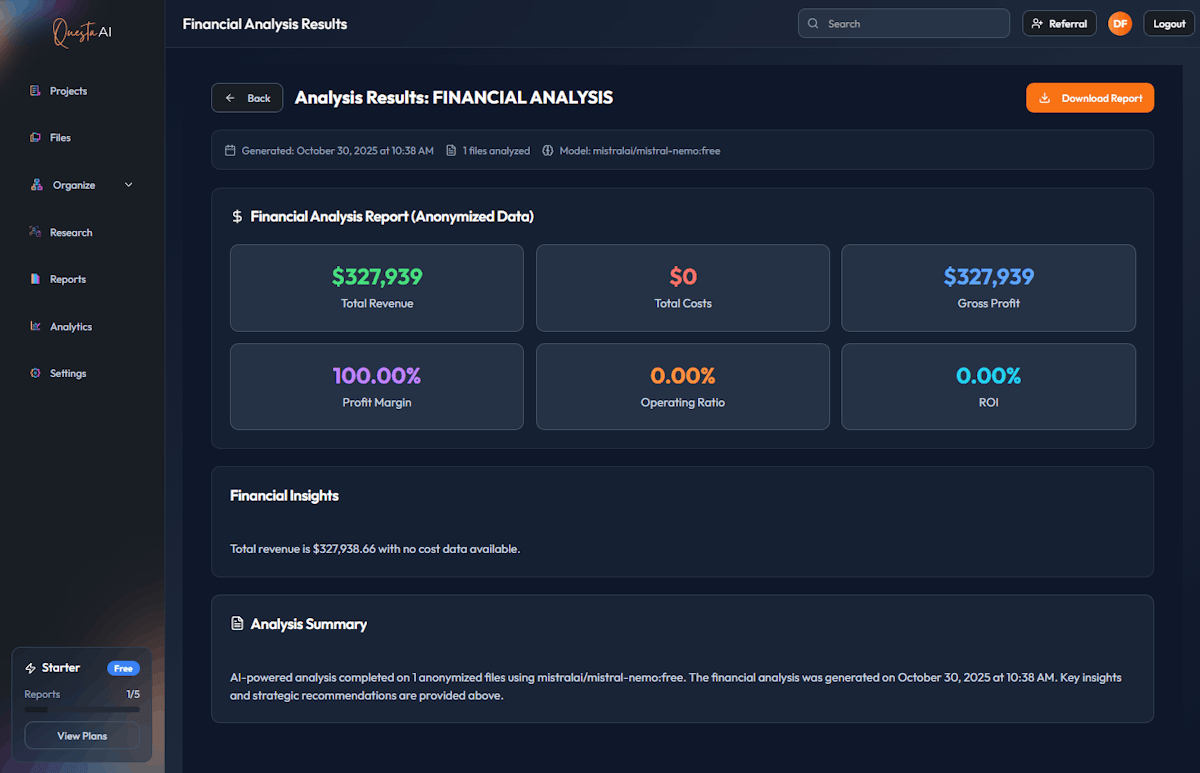 Secure Data Redaction with Questa Safe AI