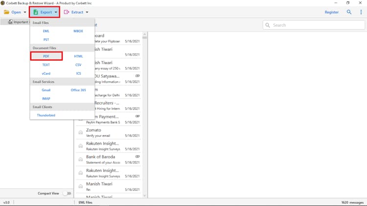Corebtt MSG Converter