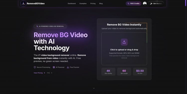 remove bg video