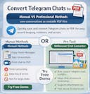 One-stop Solution to Save Telegram Conversations as PDF