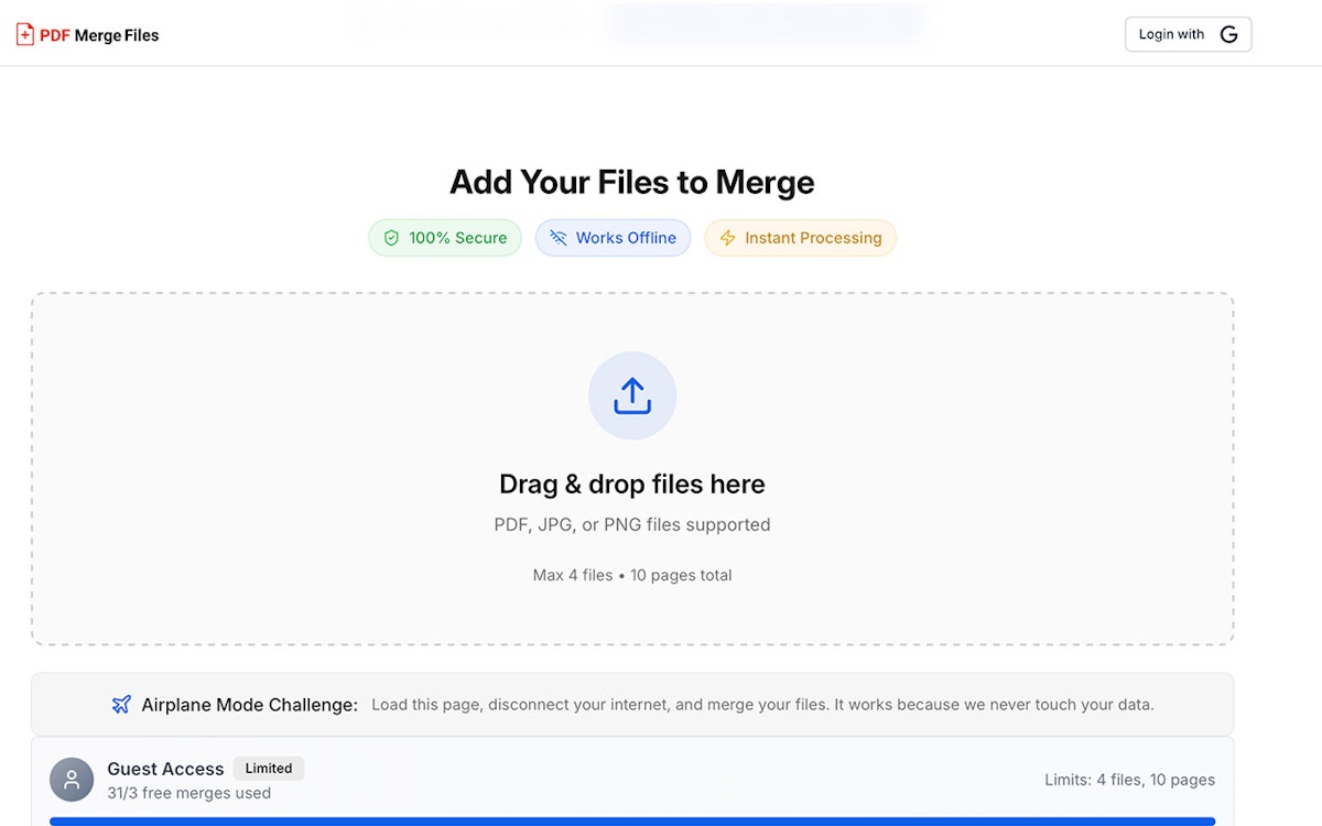 PDF Merge Files