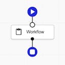 Customizable no-code component for building flow-based programming applications or workflow automation.